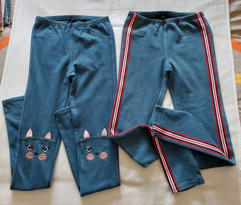 Lote 2 Jeggings Calzedonia, 11-12A