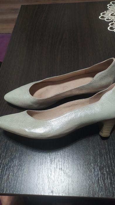 Туфельки натуральна шкіра 39,5і