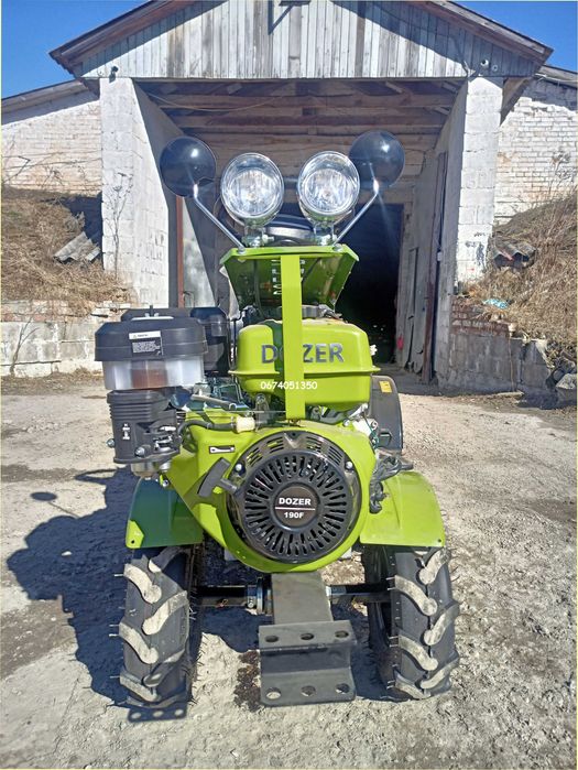 Переломка трактор DOZER G-15 з фрезою 4х4 Великий вибір сільгосптехніки