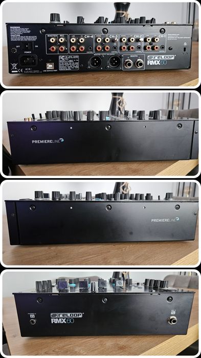 Reloop RMX-60 – 4-kanałowy mikser DJ, zadbany, pierwszy właściciel BDB