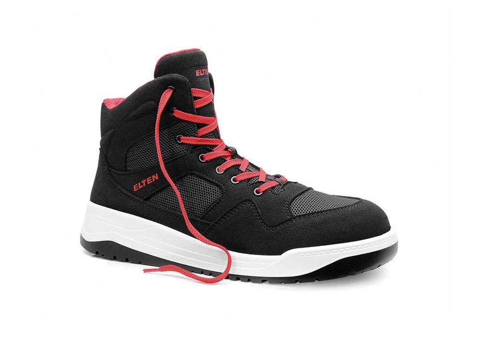 Buty robocze Elten LAKERS black Mid ESD S1PS R.47 [37 N]