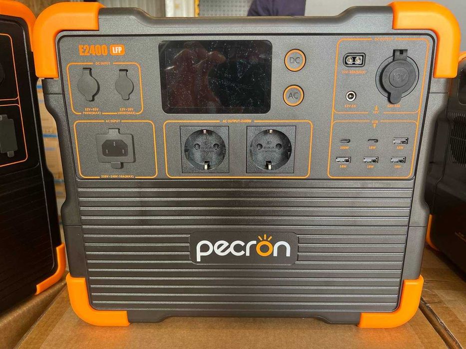 Зарядная станция Зарядна станція Pecron E1500 E2400 E3600 E3800 LFP LiFePO4 2200W 2400W 3600W 4200W UPS ДБЖ EcoFlow Bluetti