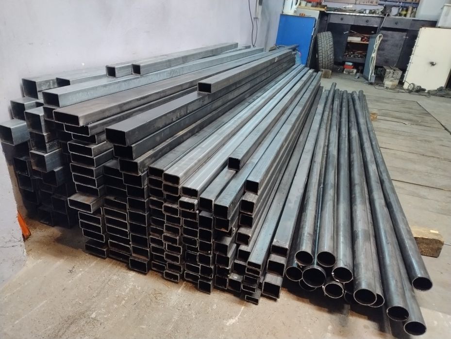 Rury, Profile stalowe 80x30x2mm 3m Słupki ogrodzeniowe konst