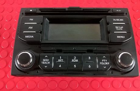 Rádio / Auto Rádio 961701W700CA - KIA RIO III
