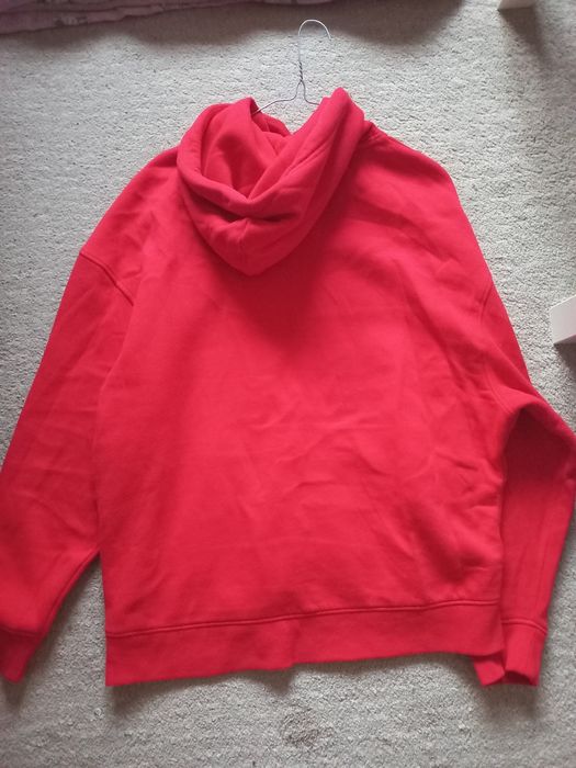 Tommy jeans czerwona s bluza