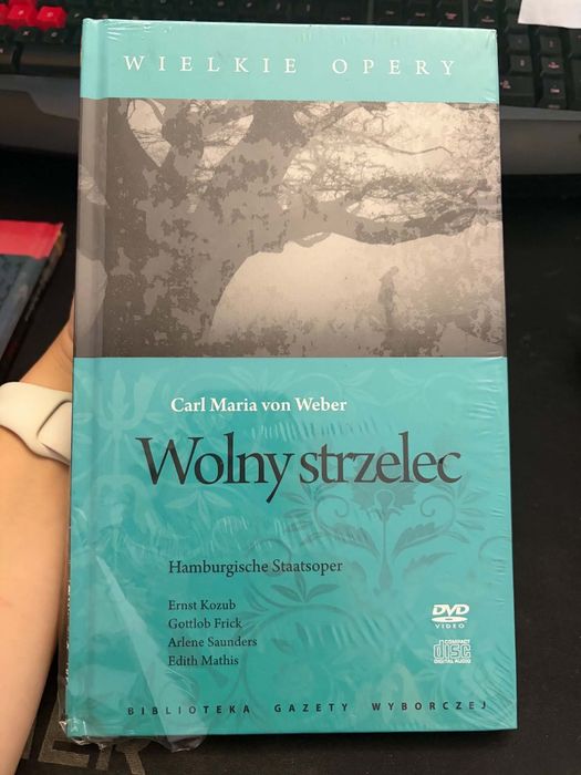DVD/CD Wolny strzelec – C. M. von Weber (Wielkie Opery) – NOWA W FOLII