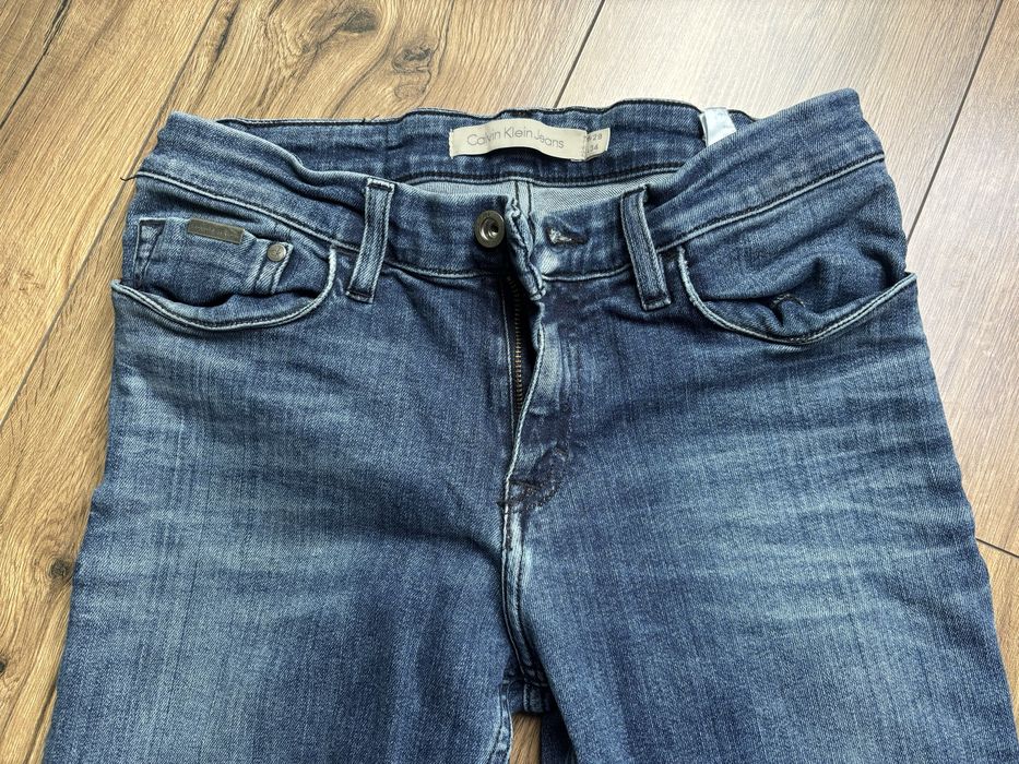 Jeansy Calvin Klein roz. 29/34 rurki