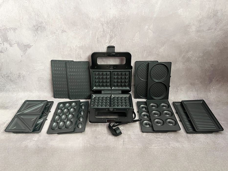 Німецький мультимейкер 7 в 1! Гриль ZP-811 Вафельниця Zepline 2200 Вт