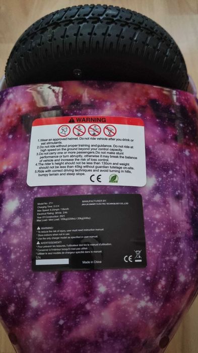 Hoverboard certificada - NOVA