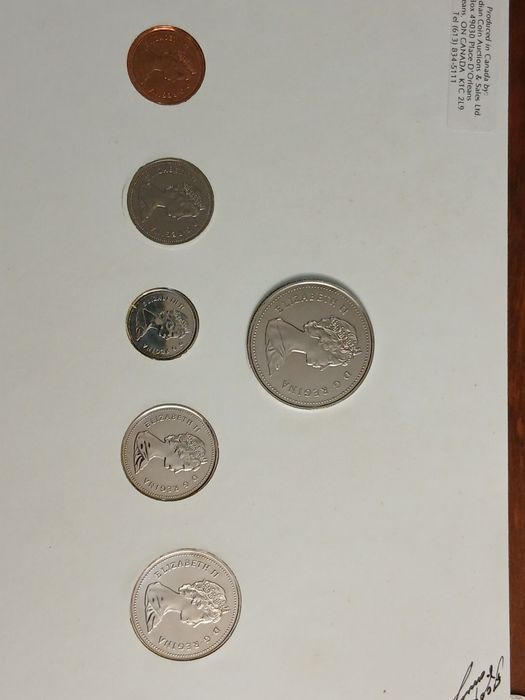 Moedas do Canada 1987