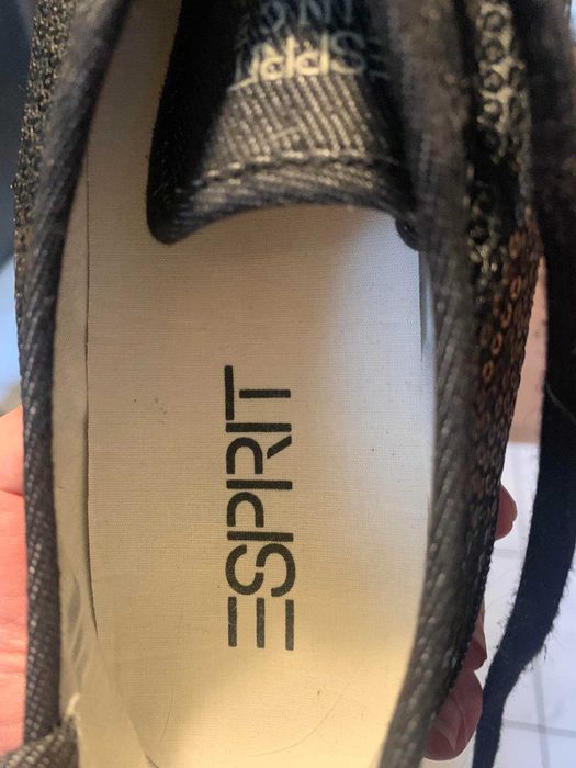 ESPRIT buty sportowe sneakersy trampki tenisówki cekiny 41