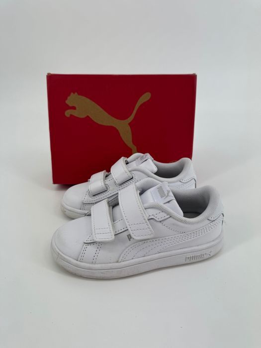 Puma sneakersy dziecięce 25 białe buciki tenisówki na rzep