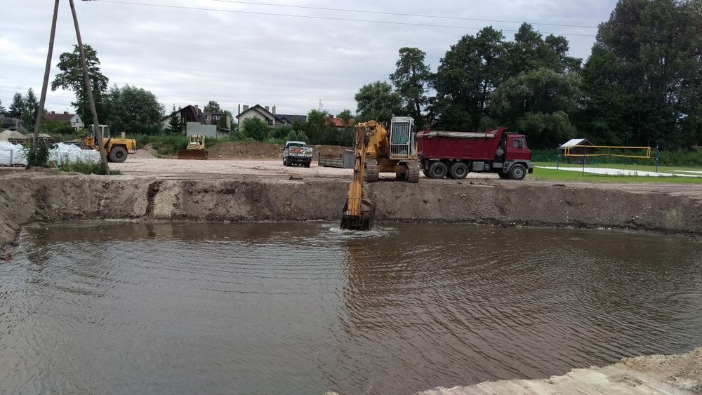 Kopanie i Czyszczenie Stawów, Zbiorników Wodnych