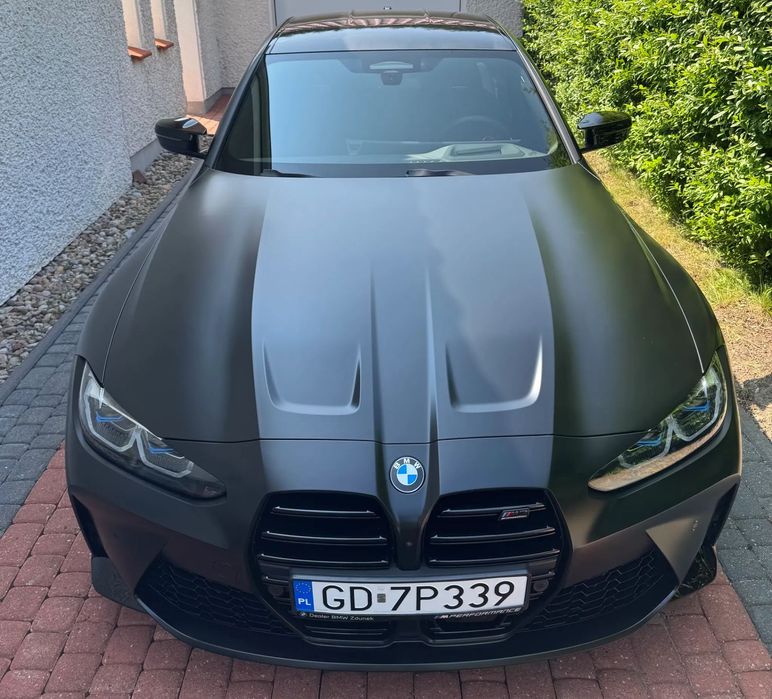 BMW M3 M3 Competition - stan salonowy, maks. wyposażenie łącznie z ceramiką