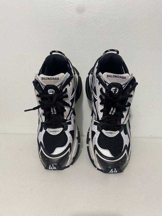 (БЕЗ ПЕРЕДОПЛАТИ)Balenciaga Runner баленсіага раннер чорні білі