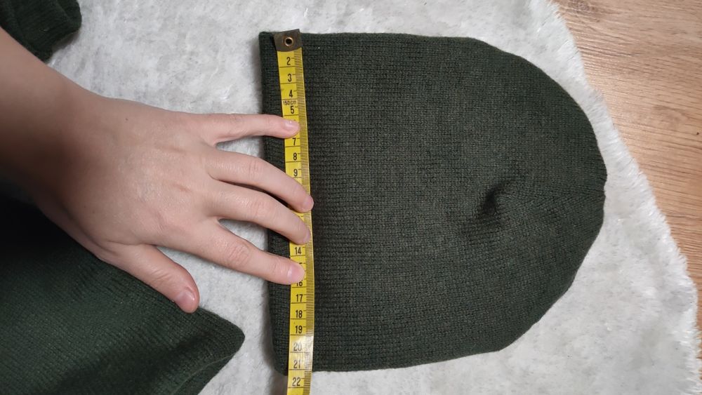 Zestaw czapka komin rękawiczki wełna 3-4 lata Laannaland