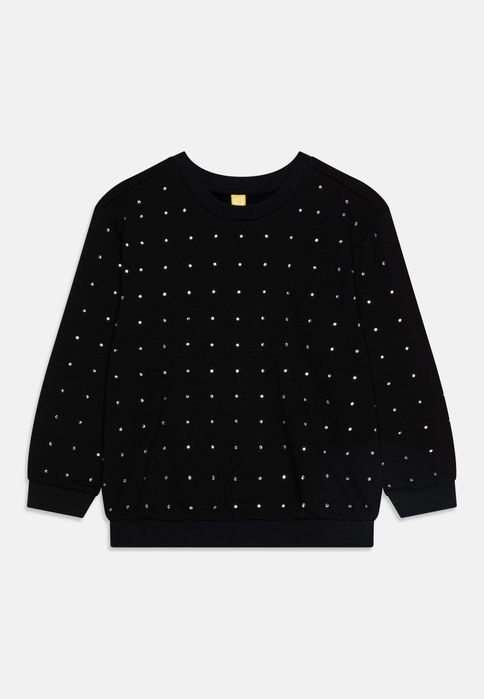 Bluza z dżetami czarna Friboo 140 (135 - 140 cm)