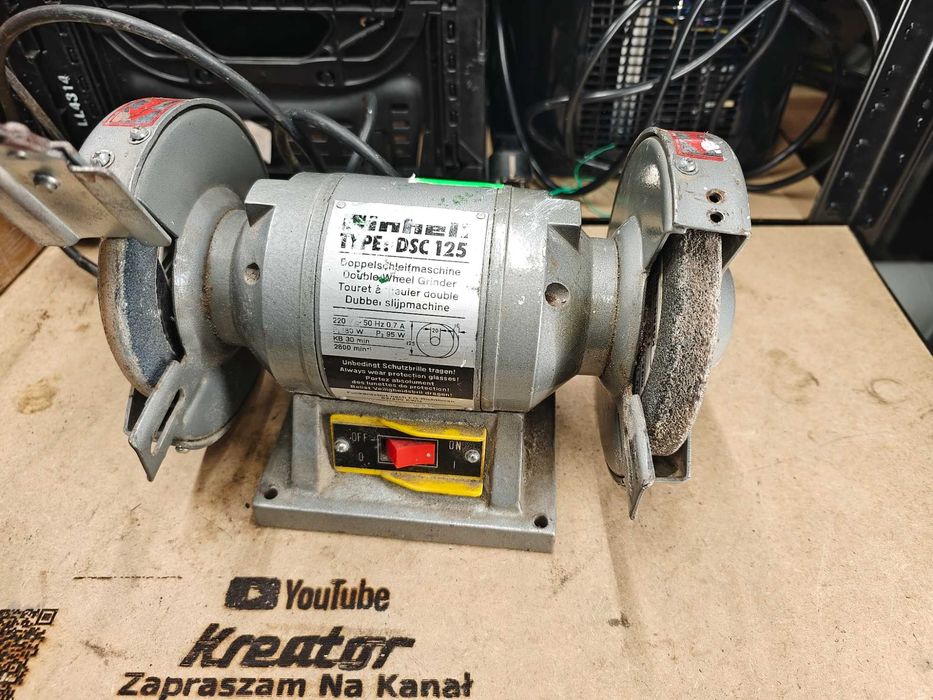 Szlifierka stołowa Einhell DSC 125.mm 180.W sprawna