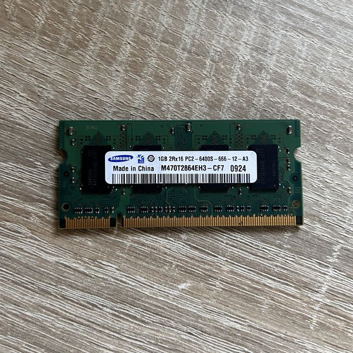 ОЗП Samsung 1 Gb DDR2 SODIMM 800 Mhz