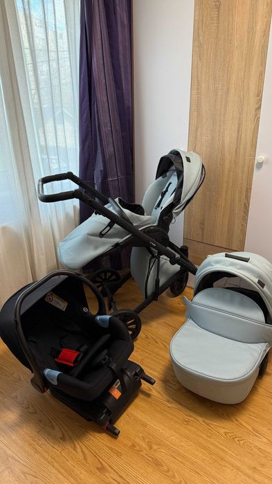 Візочок Anex E Type(e-type, e/type)  3 в 1 + база до автокрісла