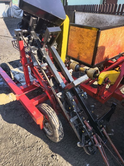 Kombajn do czosnku  polski