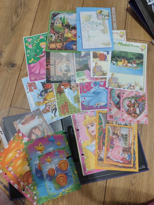 Bardzo duży zestaw karteczek