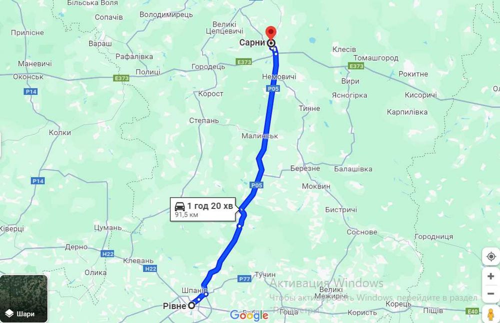 Здам 1-к квартиру на Рівненщині Сарни вул. Березнева.