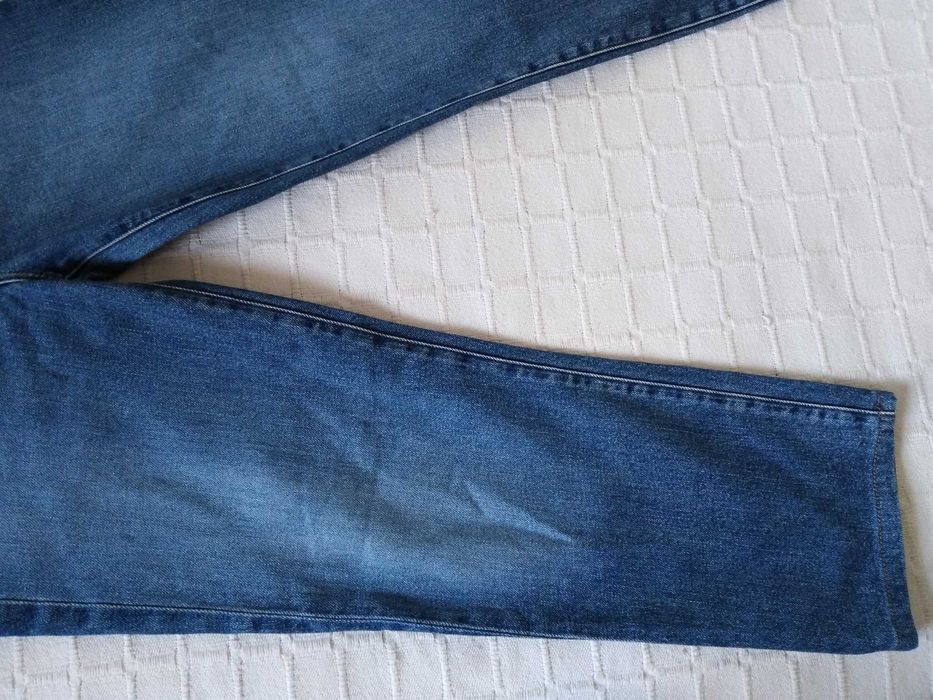 Calças Ganga Azuis J Brand 28