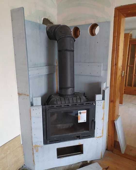 Камін Вклад Монтаж камінів Комплектуючі монтаж каміна топки