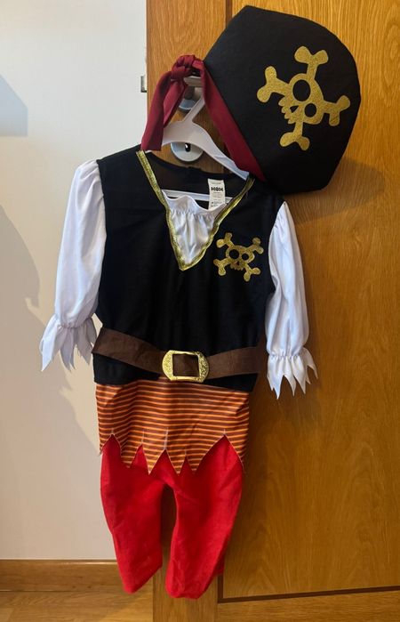 Fato carnaval pirata 1/2 anos