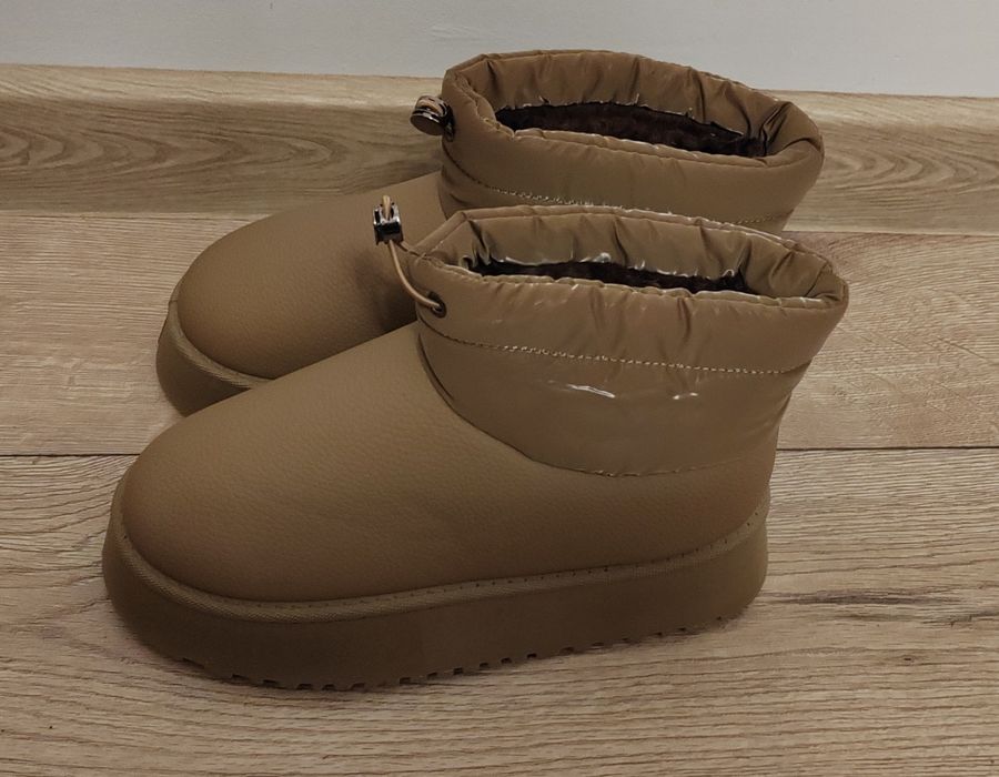 Nowe Śniegowce  koloru coś  ala fango ciepłe polecam Rozmiar 37