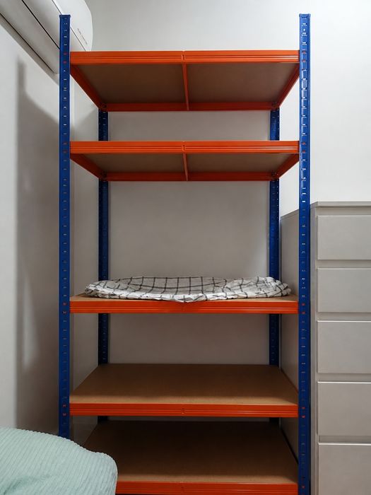 Estante metálica desmontável