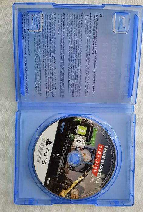 Truck logistics simulator - ps5 (como novo)