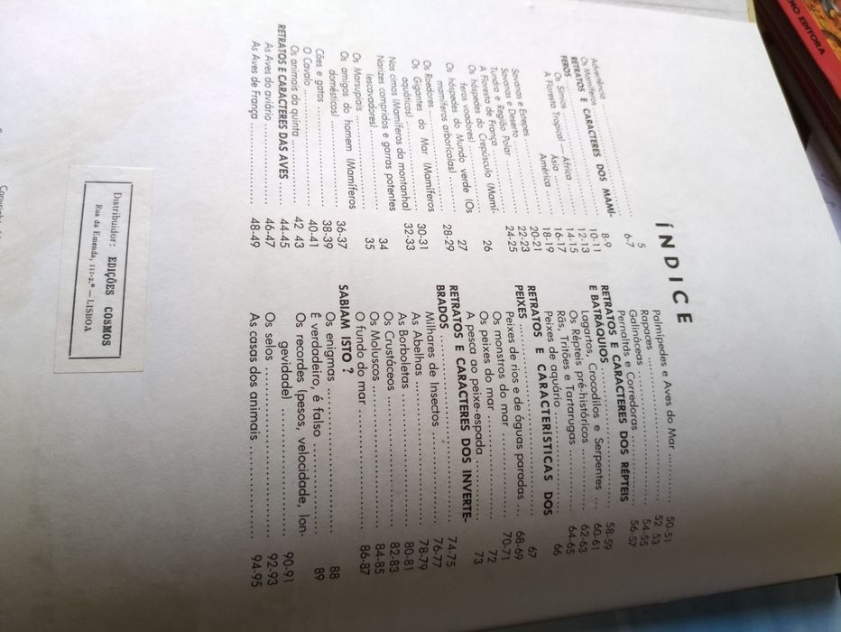 O Mundo dos Animais texto de Marcelle Vérité