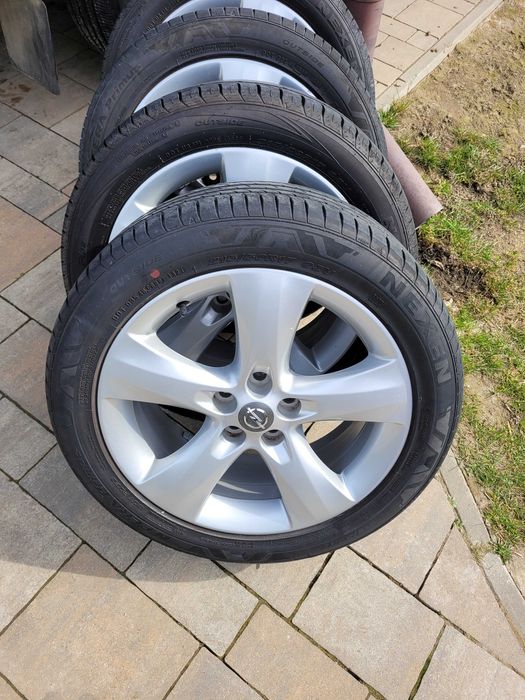 Koła letnie, Alufelgi Opel Astra J oryginał, 17" 5x105 et 42