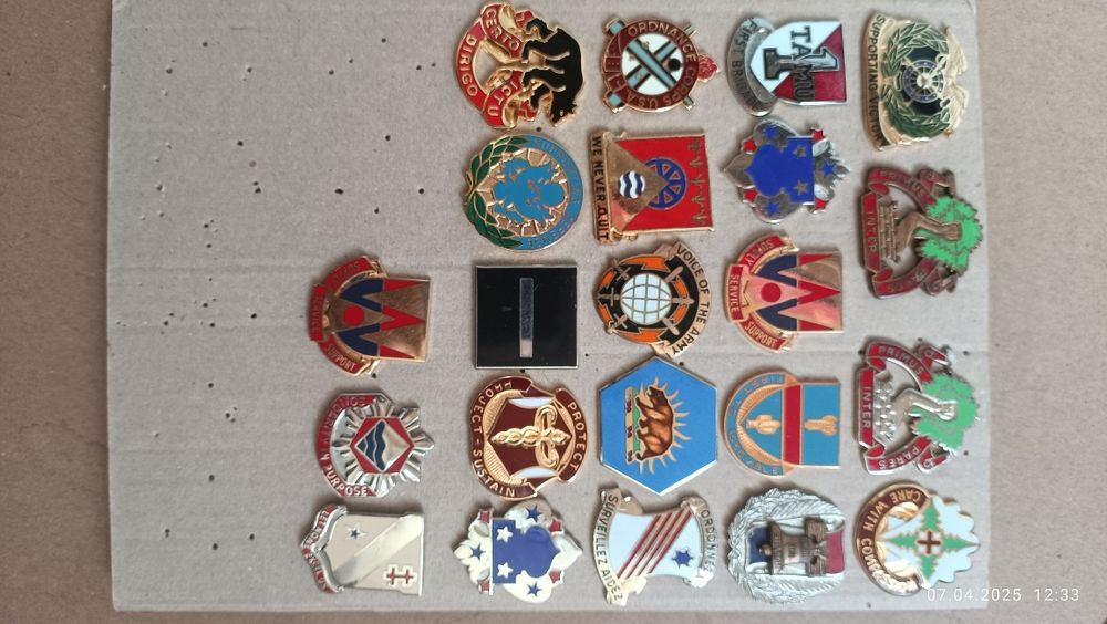 Знаки,значки армии СЩА