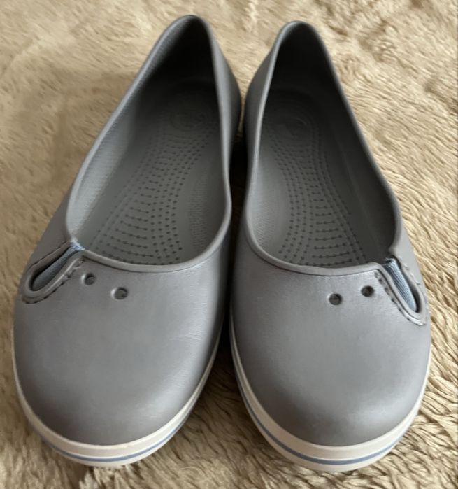 Baleriny Crocs W 9 wkładka ok.26 cm.