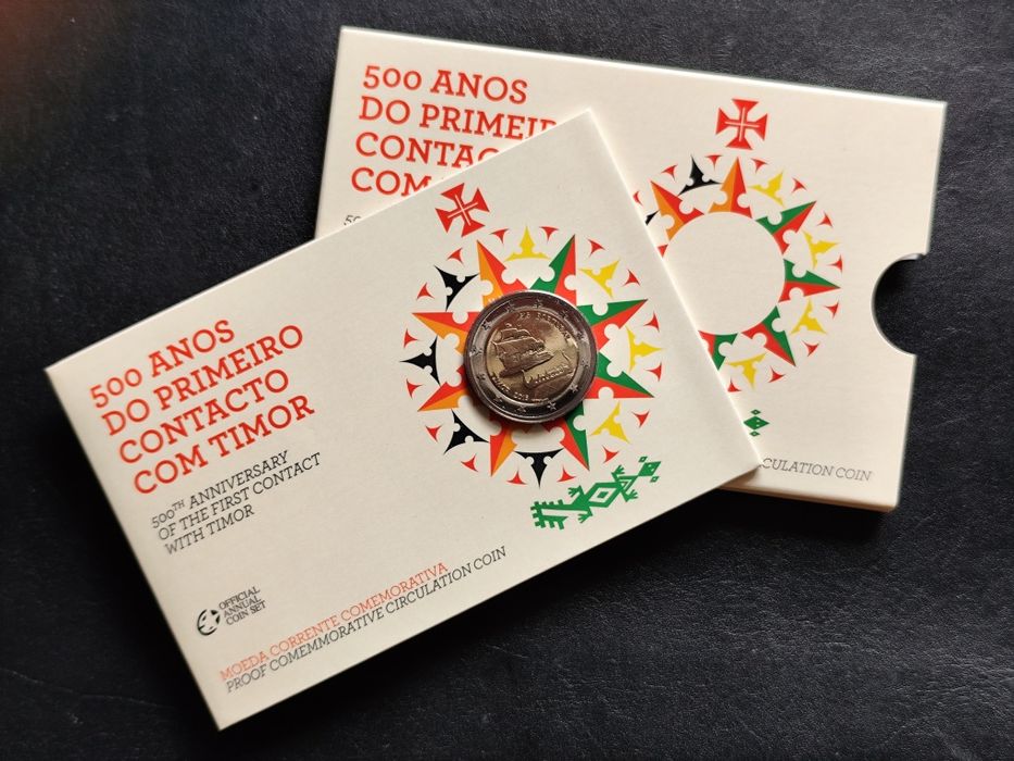 2€ Proof "500 anos Timor" 2015