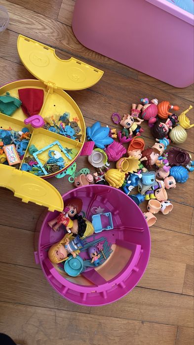 Pinypon - caixa com bonecos e acessorios