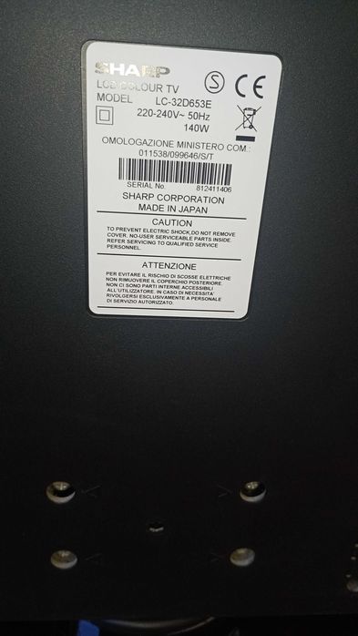 TV LCD SHARP 32 cale