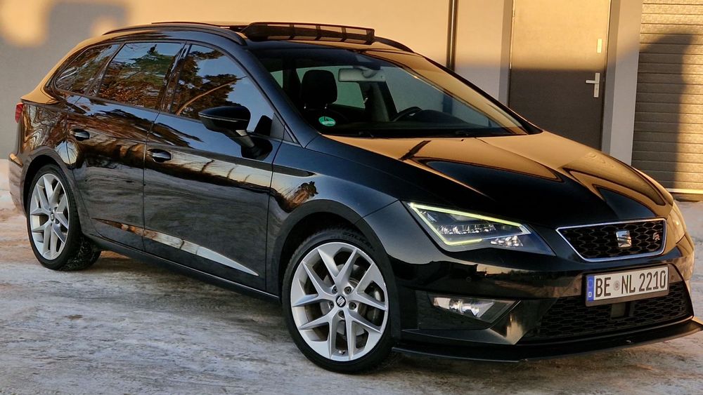 Seat Leon Seat Leon FR Kombi 2.0 TDI 184 KM • DSG • 2015 • Panorama • Full LED •