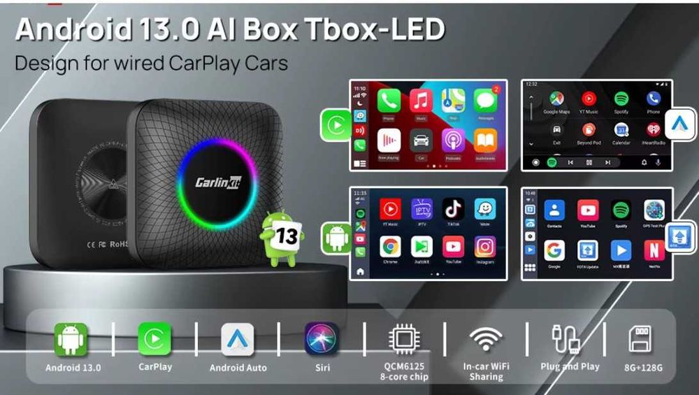 Carlinkit TBox Ambient / Full Android AI Box