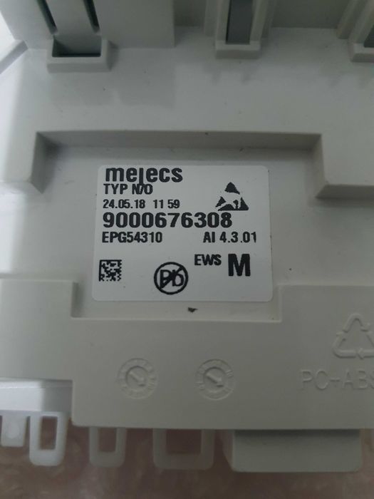 Modulo  de comandos potencia para máquinas de lavar louça bosch