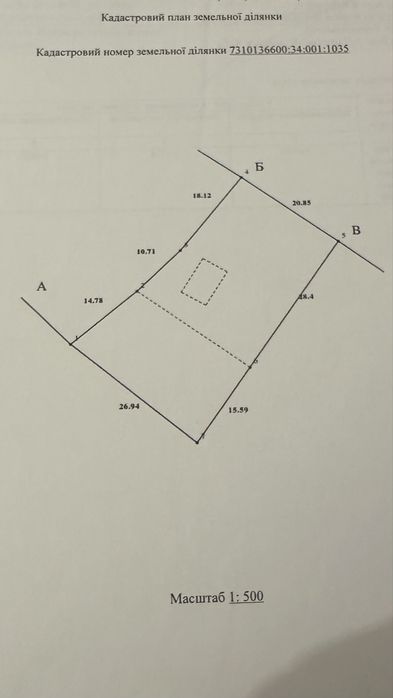 Чернівці; ділянка 20 сот. + 30 оренда; "під будівництво"; вул. Руська;