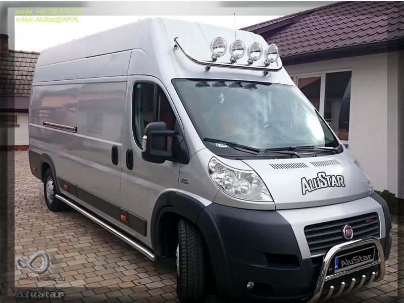 DUCATO Fiat Orurowanie Halogeny Tuning