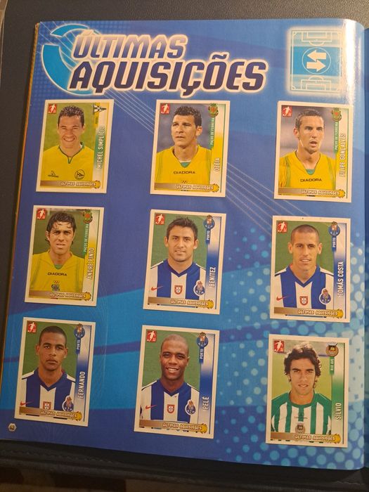 Caderneta Futebol 2008-09...completa.