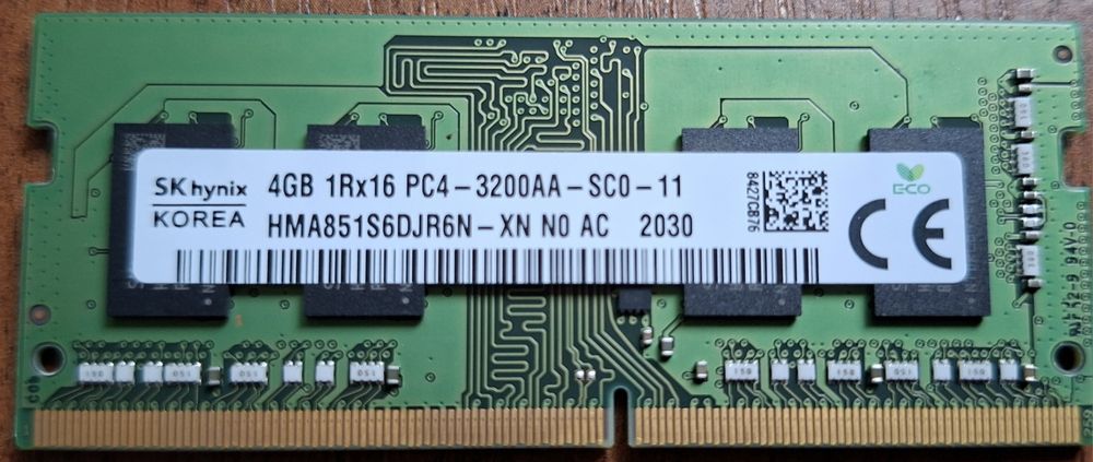 Оперативная память для ноутбука DDR4(3200) 4 GB SKhynix