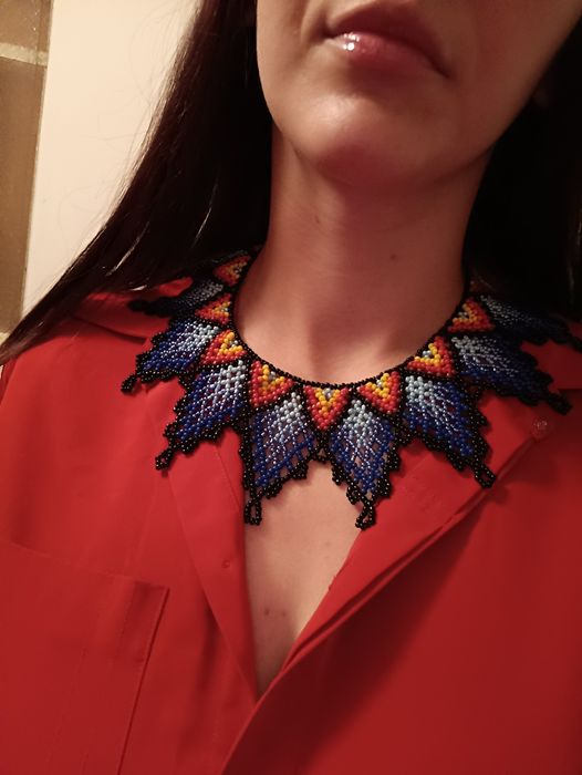 Силянка. Намисто з бісеру . Hand Made. Бісер гердан буси