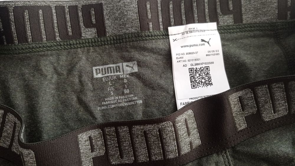 L męskie bokserki Puma