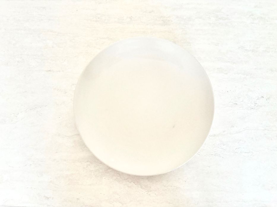 3 piękne beżowe talerze ceramiczne IKEA 25 cm